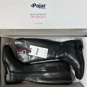 NEW Pajar Anson Waterproof Black Leather Boot EU 37 (runs large)